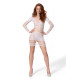 Бодистокинг Passion BS105 One Size, white