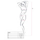Бодистокинг Passion BS067 Белый S/M/L