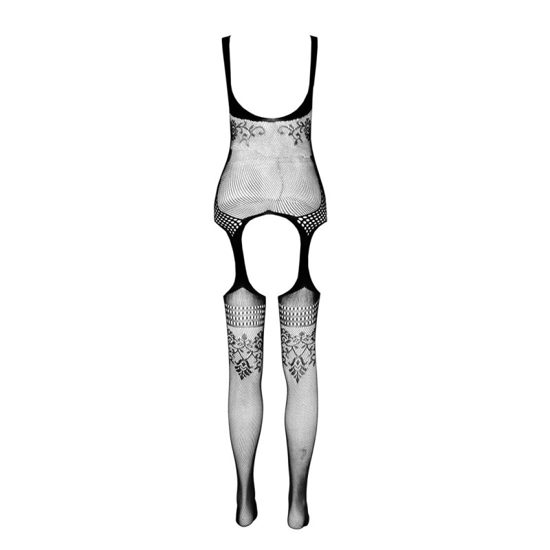 Бодістокінг Passion ECO BS008 black, з доступом