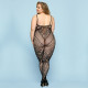 Бодістокінг JSY P91167 Чорний Plus Size