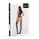 Бодістокінг SoftLine Bodystocking 2075 One Size Black