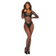 Бодістокінг SoftLine Bodystocking 2061 One Size Black