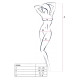 Бодістокінг Passion BS058 Чорний S/M/L