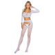 Бодістокінг SoftLine Bodystocking 2078 One Size White