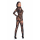 Сетчатый бодистокинг Noir Handmade F237 Long tulle overall, XXL