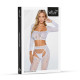 Бодістокінг SoftLine Bodystocking 2078 One Size White