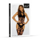 Бодистокинг SoftLine Bodystocking 2035 One Size Black