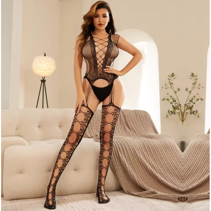 Бодистокинг с доступом JSY «Женственная Фрида» One Size