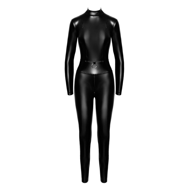 Комбинезон Noir Handmade F319 Caged, XL, под латекс, длинный рукав, с доступом, кольцо на поясе
