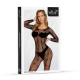 Бодистокинг SoftLine Bodystocking 2037 One Size Black