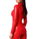 Комбинезон Noir Handmade F353 Red powerwetlook overall - XL