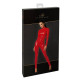 Комбинезон Noir Handmade F353 Red powerwetlook overall - XL