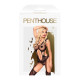Бодістокінг із сюрреалістичним дизайном Penthouse Wild virus Чорний S/L