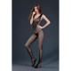 Бодистокинг с доступом Moonlight Model 01 Black XS-L, симметричный рисунок в виде крыльев.