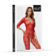 Бодистокинг SoftLine Bodystocking 2037 One Size Red