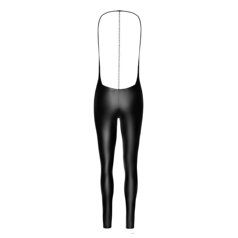 Комбинезон Noir Handmade F306 Mirage, XXL, под латекс, с доступом, открытая спина, съемный декор