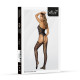 Бодістокінг SoftLine Bodystocking 2066 One Size Black