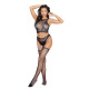 Бодістокінг SoftLine Bodystocking 2083 One Size Black