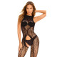 Бодистокинг SoftLine Bodystocking 2038 One Size Black