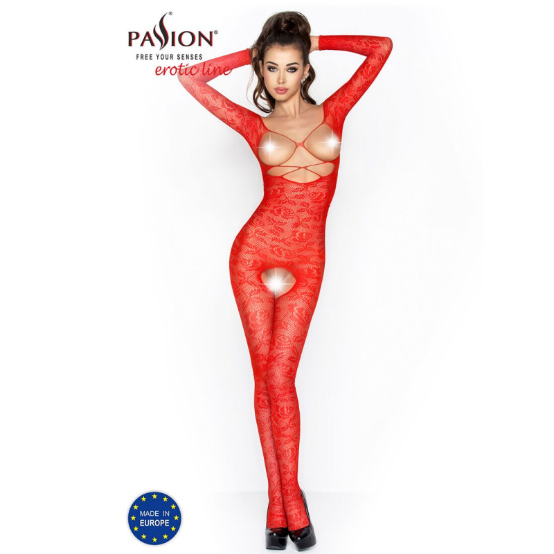 Бодістокінг Passion BS031 S/XL Червоний