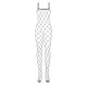 Бодістокінг з великим вічком і відкритими грудьми Obsessive Bodystocking N102 чорний S/M/L