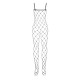 Бодістокінг з великим вічком і відкритими грудьми Obsessive Bodystocking N102 чорний S/M/L