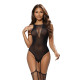 Бодістокінг SoftLine Bodystocking 2040 One Size Black