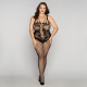 Бодістокінг JSY P81171 Чорний Plus Size