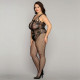 Бодістокінг JSY P81171 Чорний Plus Size
