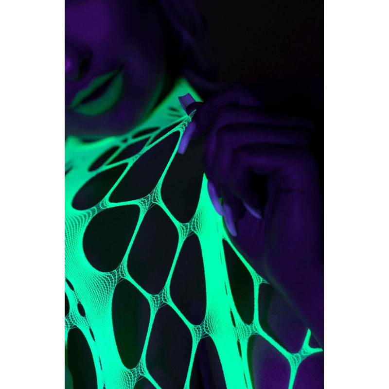 Бодистокинг Ouch! Bodystocking With Halterneck Green XS/XL