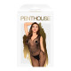 Бодистокинг с узором в виде крыльев и бабочки Penthouse Wild catch Черный S/L