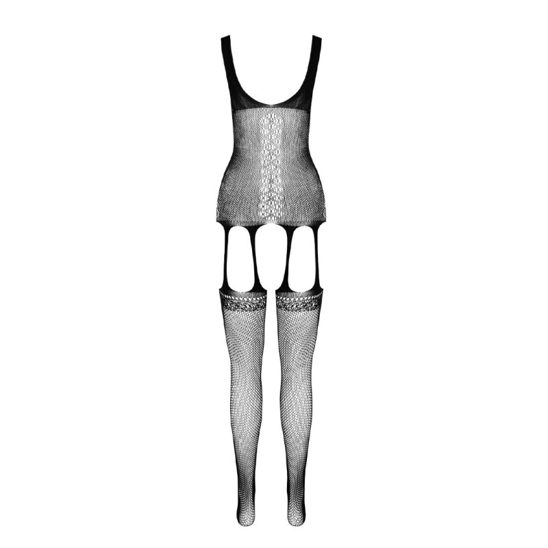 Бодістокінг Passion ECO BS007 black, з доступом