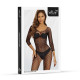 Бодістокінг SoftLine Bodystocking 2048 One Size Black