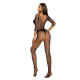 Бодістокінг SoftLine Bodystocking 2048 One Size Black