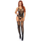 Еротичний бодістокінг Leg Avenue Jacquard net Black one size