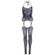 Еротичний бодістокінг Leg Avenue Jacquard net Black one size