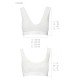 Спортивний топ з еластичної бавовни Passion PS005 TOP L, white