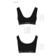 Спортивний топ з широкою резинкою Passion PS004 TOP XL, black
