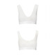 Спортивный топ из эластичного хлопка Passion PS005 TOP S, white