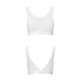 Топ с прозрачной вставкой Passion PS002 TOP L, white