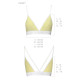 Спортивный топ с двойными бретелями Passion PS007 TOP L, yellow