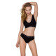 Спортивний топ з широкою резинкою Passion PS004 TOP L, black