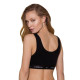 Спортивний топ з широкою резинкою Passion PS004 TOP L, black