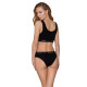 Спортивний топ з широкою резинкою Passion PS004 TOP L, black