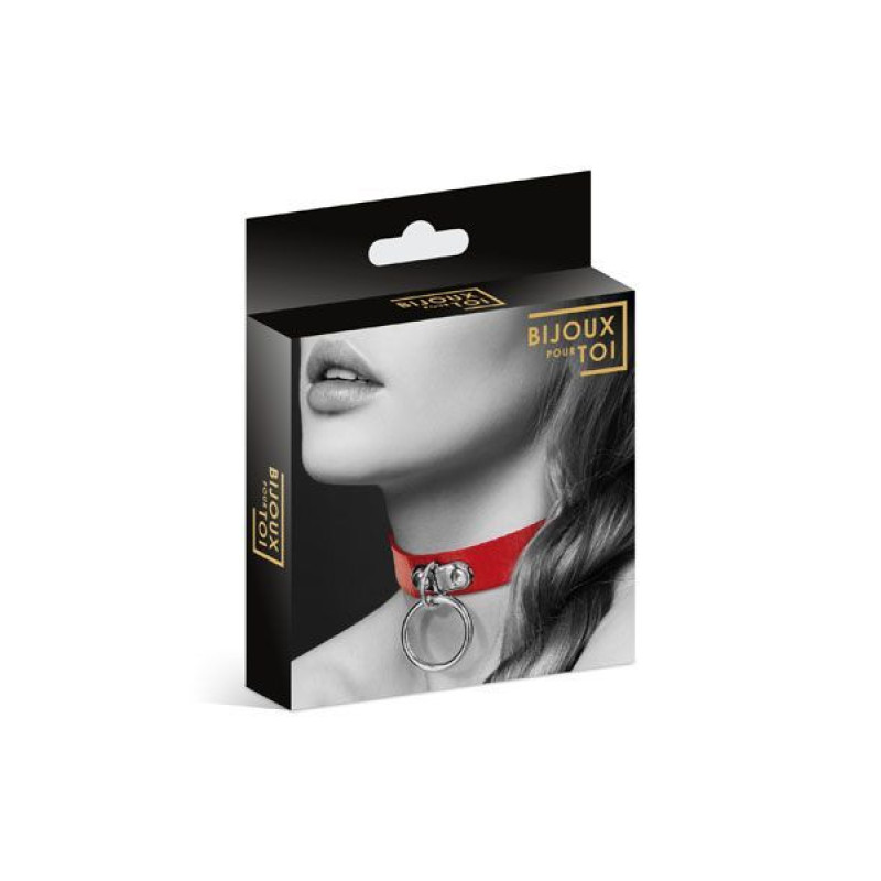 Чокер Bijoux Pour Toi - FETISH червоний
