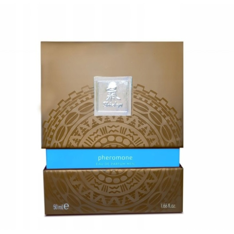 Духи з феромонами чоловічі SHIATSU Pheromone Fragrance men lightblue 50 мл
