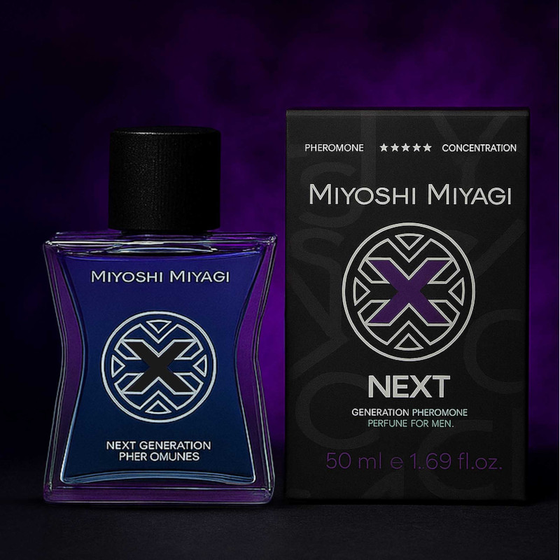 Чоловічі парфуми з феромонами Miyoshi Miyagi Next, 50 мл