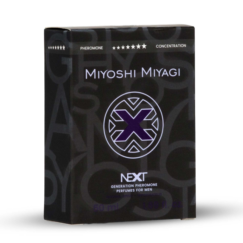 Чоловічі парфуми з феромонами Miyoshi Miyagi Next, 50 мл