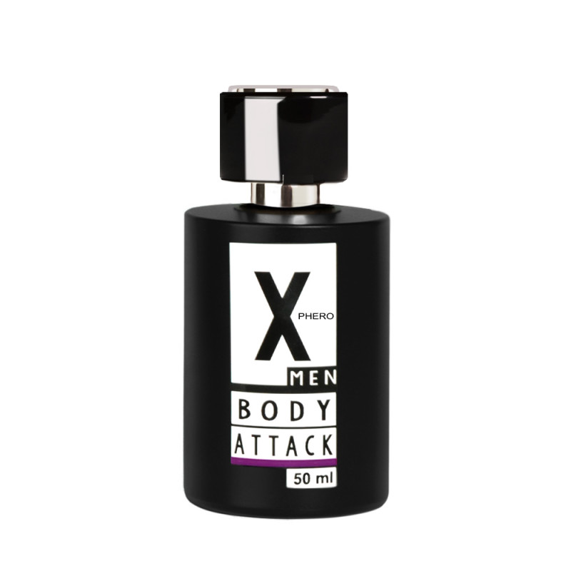 Мужские духи с феромонами Aurora X Phero Men Body Attack Violet 50 мл