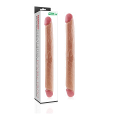 Двосторонній фалоімітатор LoveToy KingLoveToySized Realistic Slim Ultra Double Dildo 17